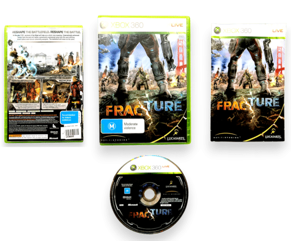 FRACTURE (XBox 360) *COMPLETE* - Image 2
