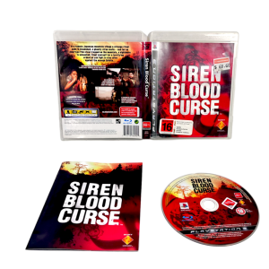 Siren: Blood Curse (PS3) *MINT COMPLETE*