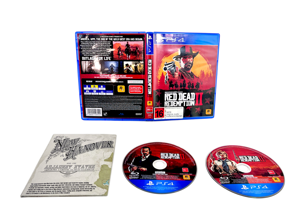 Red Dead Redemption 2 (PS4) *INCLUDES MAP*