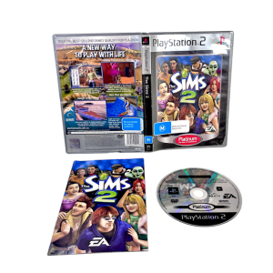 The Sims 2 (PS2 - Platinum Edition, Complete)