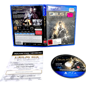 Deus Ex: Mankind Divided - Day One Edition (PS4 - Complete)