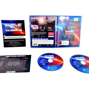 Mass Effect Legendary Edition (PS4 - Complete, 2‑Disc Set)