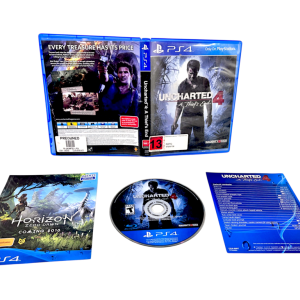 Uncharted 4: A Thief's End (PS4 - Complete) ORIGINAL PRINT
