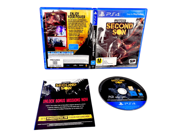 inFAMOUS Second Son (PS4) *EXCELLENT & COMPLETE* - Image 3