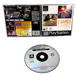 Medal of Honor / Medal of Honor Underground (PS1 One Game only)
