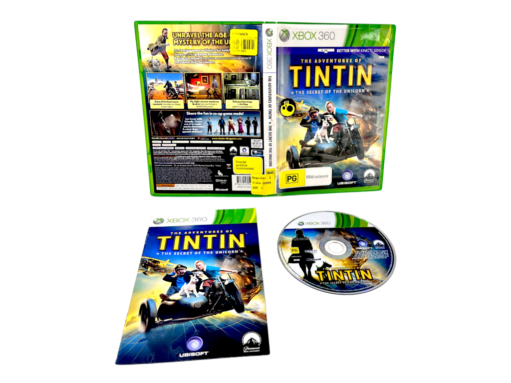 The Adventures of Tintin (Xbox 360 Complete)