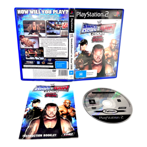 WWE SmackDown vs Raw 2008 (PS2) *COMPLETE*