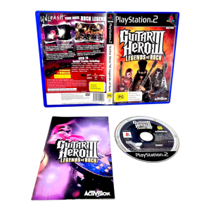 Guitar Hero III Legends of Rock (PS2 Complete)