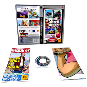 Grand Theft Auto Vice City Stories (PSP) *w/ MANUAL + POSTER*