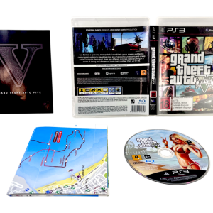 Grand Theft Auto V (PS3 Complete with Map & Manual)