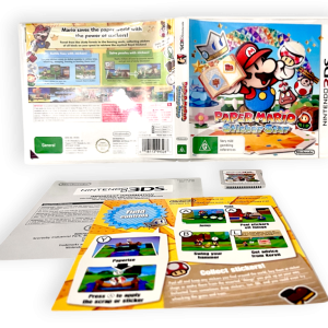 Paper Mario: Sticker Star (3DS) *MINT COMPLETE*