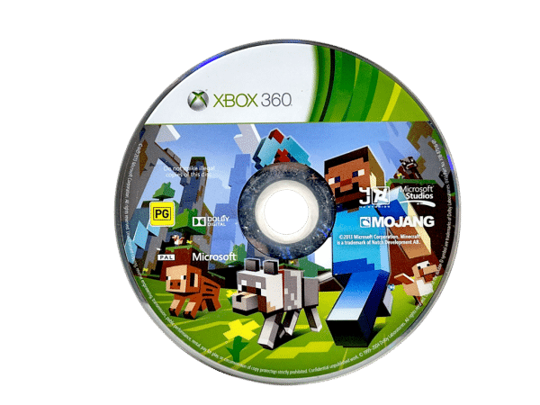 Minecraft Xbox Cdback Minecraft (Xbox 360 Edition) *DISC EXCELLENT* - Appleby Games