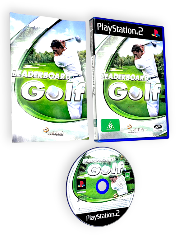 Leaderboard Golf (PS2) *MINT COMPLETE*