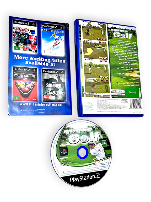 Leaderboard Golf (PS2) *MINT COMPLETE* - Image 3