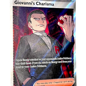 Pokemon TCG - Giovanni’s Charisma 197/165 Pokemon 151