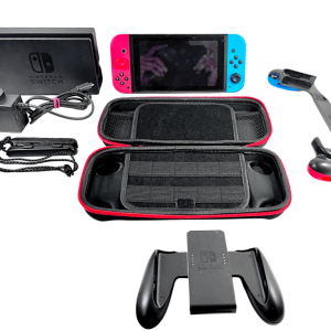 Nintendo Switch V2 Console Bundle with Case