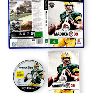 Madden NFL 09 (PS2) *EXCELLENT & COMPLETE*