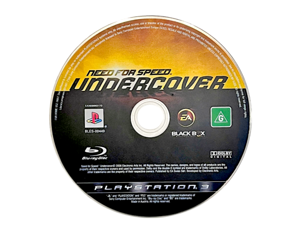 Need for Speed: Undercover (PS3)