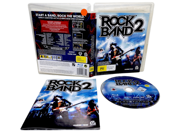 ROCK BAND Fender Stratocaster Guitar + Game Bundle PS3 (WIRELESS) - Image 3