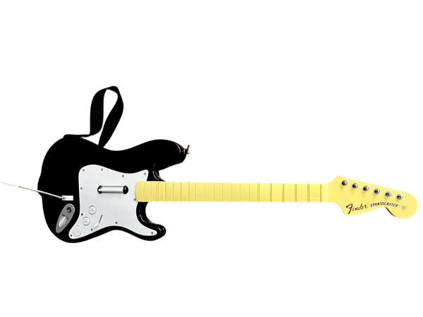 ROCK BAND Fender Stratocaster Guitar + Game Bundle PS3 (WIRELESS) - Image 2