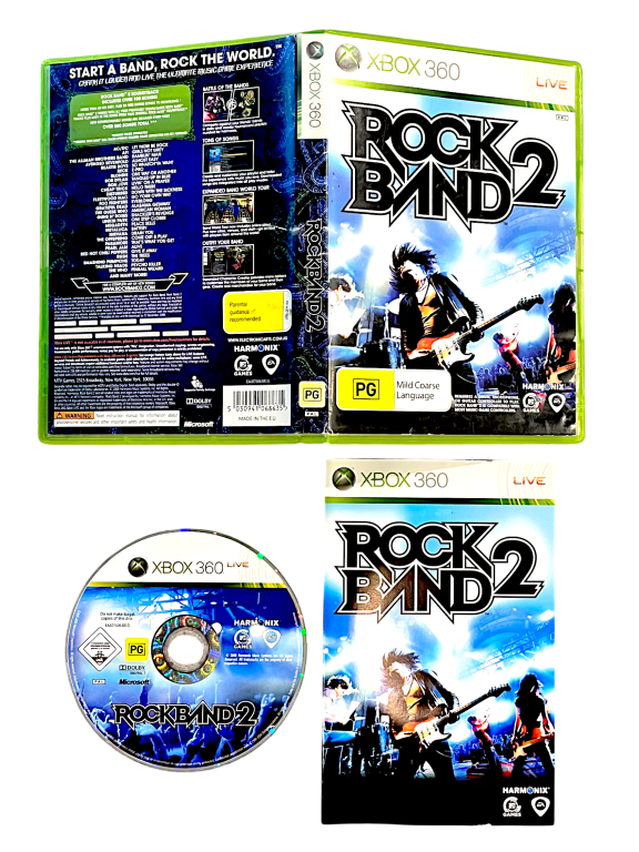 Rock Band 2 (Xbox 360) *COMPLETE*
