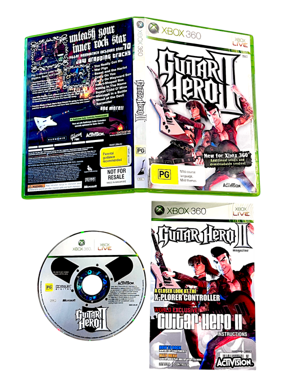 Guitar Hero II (Xbox 360)) *COMPLETE*