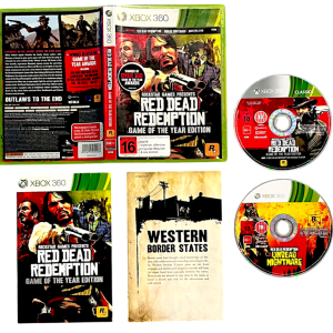 Red Dead Redemption: Game of the Year Edition (Xbox 360) *COMPLETE*