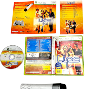 Lips (Xbox 360) Game + Microphone BUNDLE!