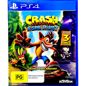 Crash Bandicoot N. Sane Trilogy (PS4) *EXCELLENT & COMPLETE*