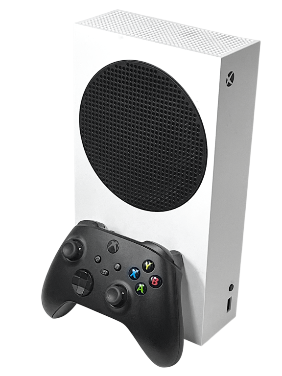 Xbox Series S Console Bundle (White) + Controller + Cables