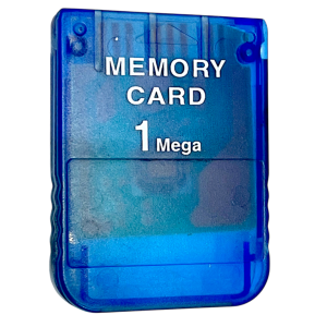PS1 Memory Card 1MB - Blue