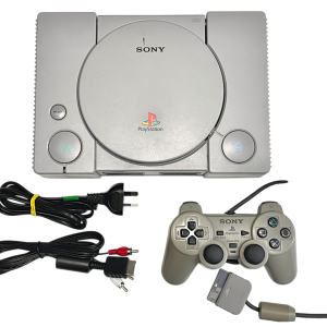 Sony PlayStation 1 Console Bundle (Console, Controller, Cables)