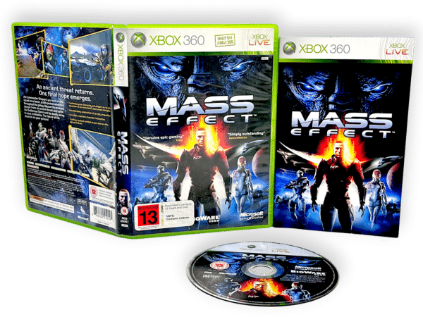 Mass Effect (Xbox 360) ORIGINAL PRINT *COMPLETE* - Image 2