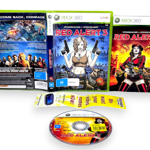 Command & Conquer: RED ALERT 3 (Xbox 360) *EXCELLENT & COMPLETE*