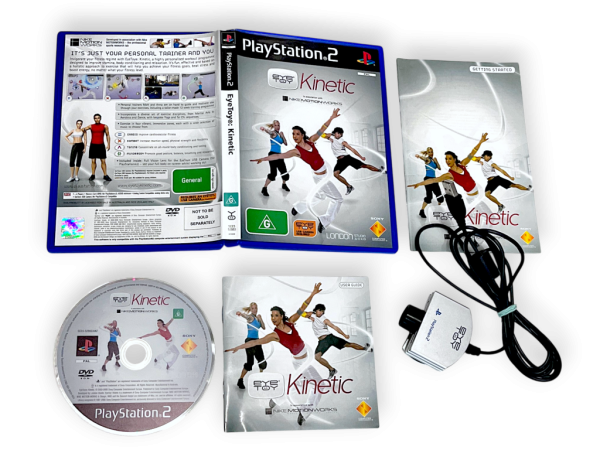 EyeToy Kinetic Bundle (PS2) *INCLUDES CAMERA*