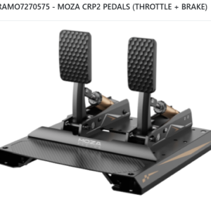 MOZA CRP2 PEDALS (THROTTLE + BRAKE)