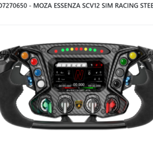 MOZA ESSENZA SCV12 SIM RACING STEERING WHEEL