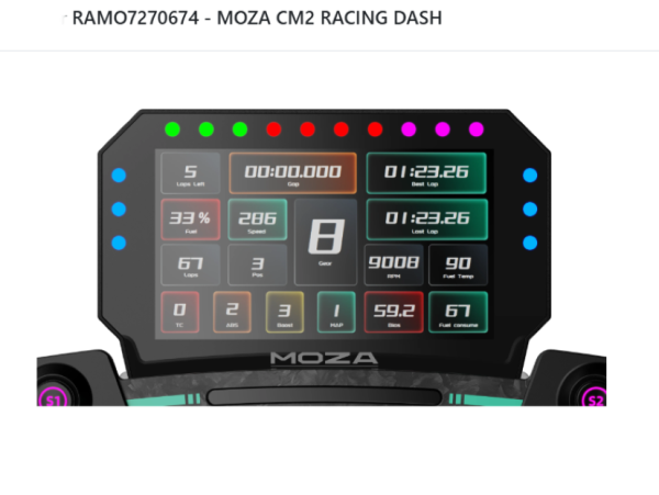 MOZA CM2 RACING DASH