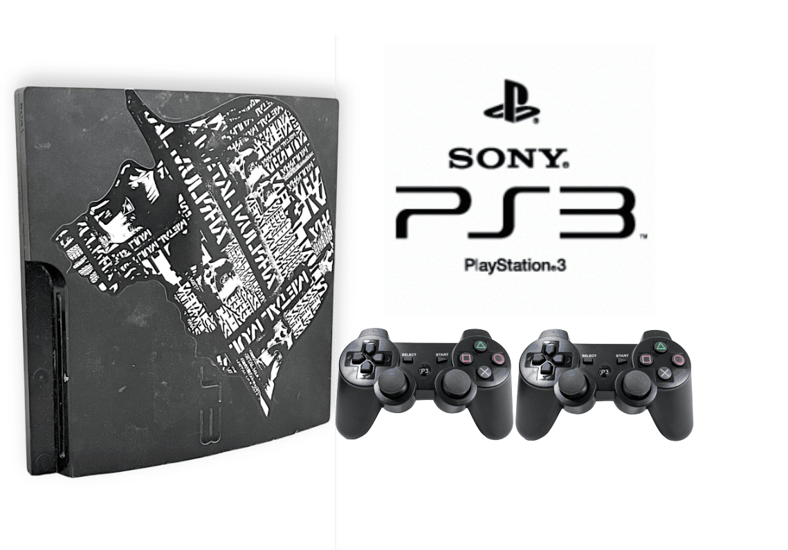 SONY PS3 Slim 160GB Console + 2 Controllers