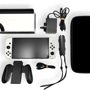 Nintendo Switch OLED Console Bundle + Case