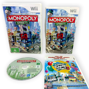 Monopoly Streets (Nintendo Wii) *COMPLETE*