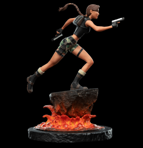 WETA Tomb Raider Miniature Statue - Lara Croft: The Sanctuary of Flame - Image 2