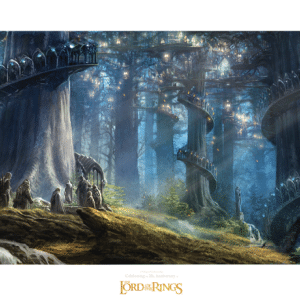 WETA Art Print - Lothlorien
