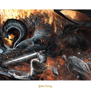 WETA Art Print - The Battle of the Peak