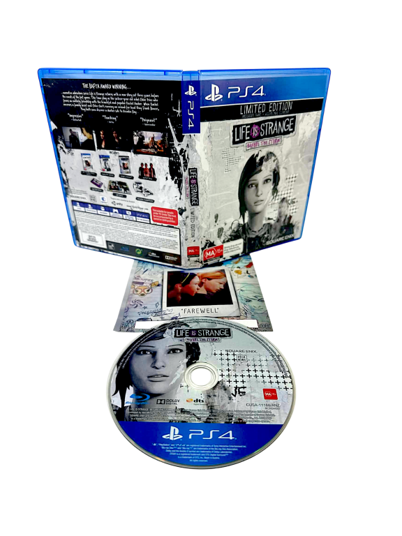 LIFE IS STRANGE: Before the Storm (PS4) *MINT COMPLETE*