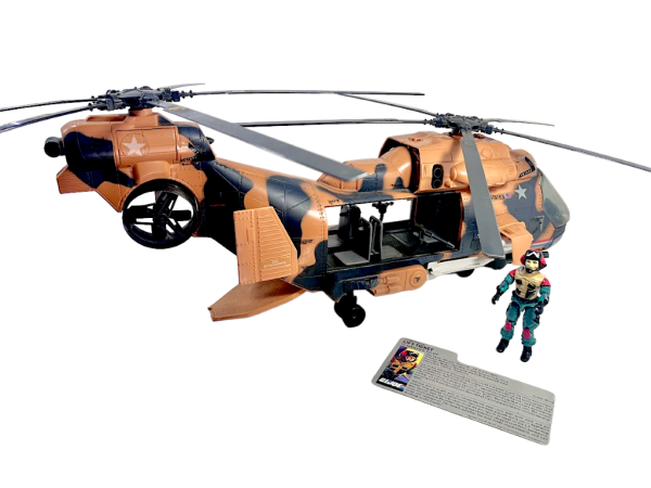 G.I. Joe 1986 TOMAHAWK + Lift Ticket (COMPLETE, EXCELLENT) - Image 2