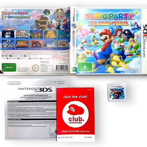 Mario Party: Island Tour 3D (3DS) *MINT COMPLETE*