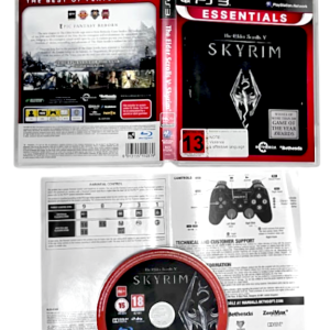 The Elder Scrolls V: Skyrim (PS3 GENUINE ESSENTIALS) *MINT COMPLETE*