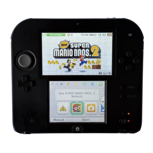 NINTENDO 2DS Console + Mem Card + Charger - Image 8