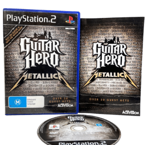 Guitar Hero METALLICA (PS2) *EXCELLENT + COMPLETE*